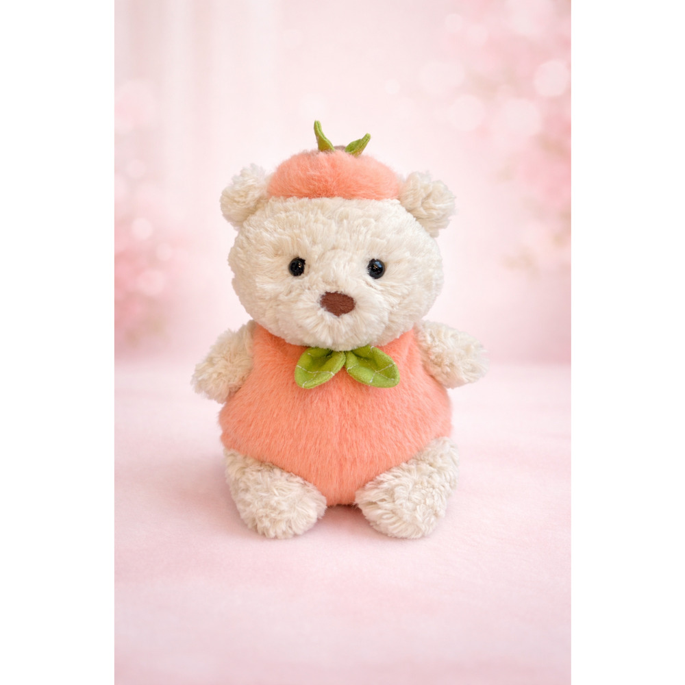 Bartholomew Bear Junior clothes outfits - Peach